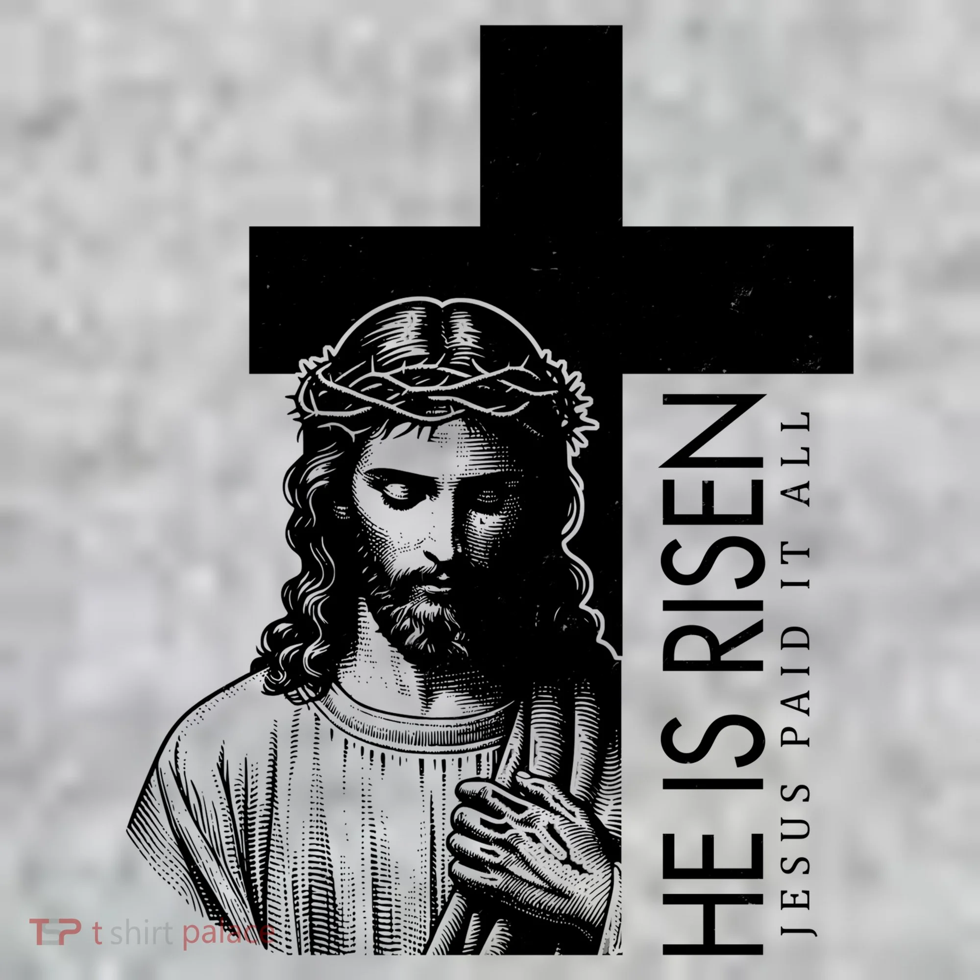 He Is Risen Jesus Paid It All Sweatshirt