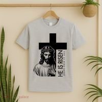 He Is Risen Jesus Paid It All T-Shirt thumb 2