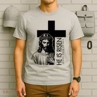He Is Risen Jesus Paid It All T-Shirt thumb 6