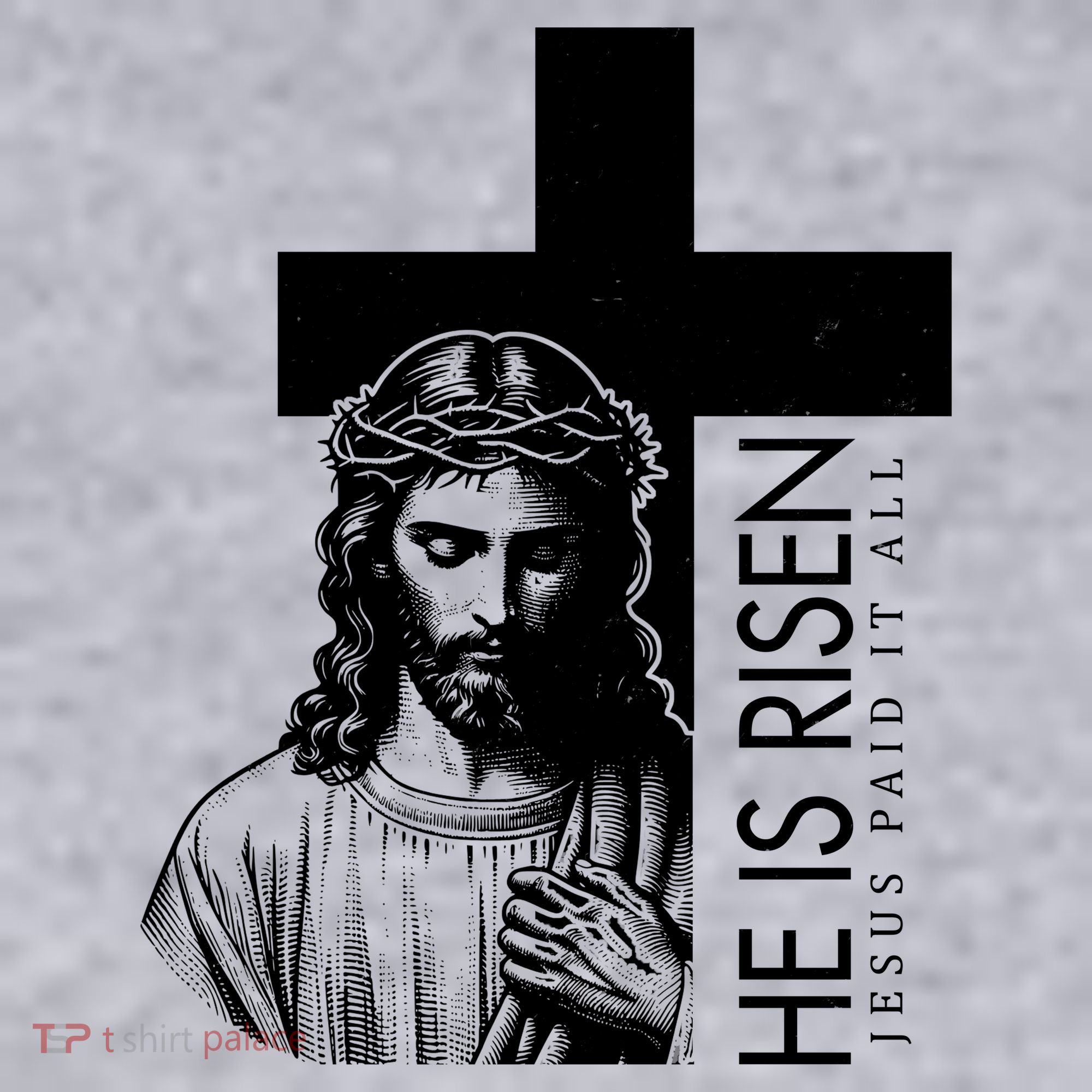 He Is Risen Jesus Paid It All Women's Sweatshirt