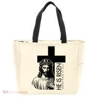 He Is Risen Jesus Paid It All Tote Bag thumb 0
