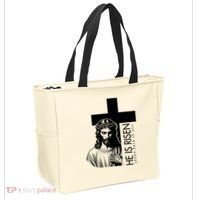 He Is Risen Jesus Paid It All Tote Bag thumb 2