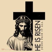 He Is Risen Jesus Paid It All Tote Bag thumb 4
