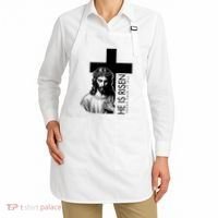 He Is Risen Jesus Paid It All Apron thumb 2