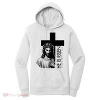 He Is Risen Jesus Paid It All Women's Hoodie thumb 0