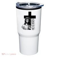 He Is Risen Jesus Paid It All Tumbler thumb 0
