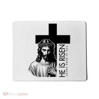 He Is Risen Jesus Paid It All Mousepad thumb 0