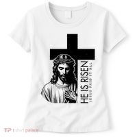 He Is Risen Jesus Paid It All Women's T-Shirt thumb 0