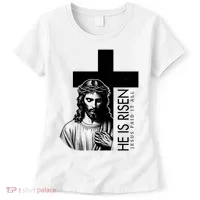 He Is Risen Jesus Paid It All Women's T-Shirt thumb 0