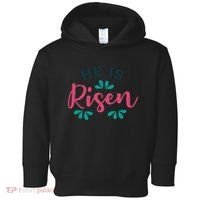 He Is Risen Easter Jesus Toddler Hoodie thumb 0