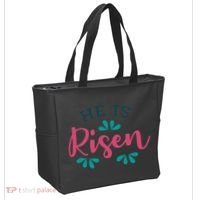 He Is Risen Easter Jesus Tote Bag thumb 2