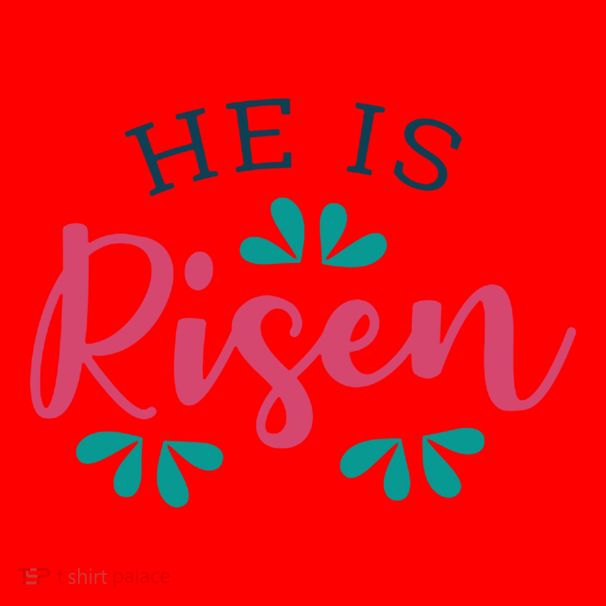 He Is Risen Easter Jesus Santa Hat