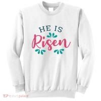 He Is Risen Easter Jesus Sweatshirt thumb 0