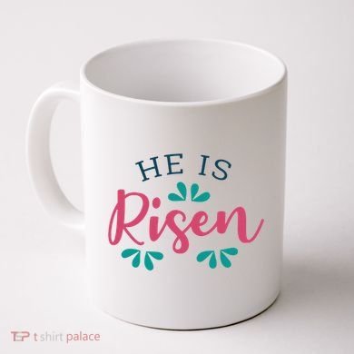 He Is Risen Easter Jesus Coffee Mug