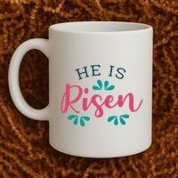 He Is Risen Easter Jesus Coffee Mug thumb 2