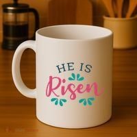 He Is Risen Easter Jesus Coffee Mug thumb 4