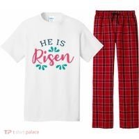 He Is Risen Easter Jesus Pajama Set thumb 0