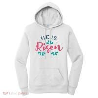 He Is Risen Easter Jesus Women's Hoodie thumb 0
