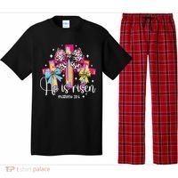 He Is Risen Jesus Christian Happy Easter Women Pajama Set thumb 0