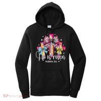He Is Risen Jesus Christian Happy Easter Women Women's Hoodie thumb 0