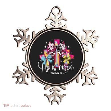 He Is Risen Jesus Christian Happy Easter Women Ornament