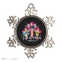 He Is Risen Jesus Christian Happy Easter Women Ornament thumb 0