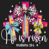 He Is Risen Jesus Christian Happy Easter Women Hat thumb 2