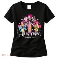 He Is Risen Jesus Christian Happy Easter Women Women's T-Shirt thumb 0