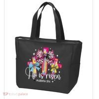 He Is Risen Jesus Christian Happy Easter Women Tote Bag thumb 3