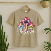 He Is Risen Jesus Christian Happy Easter Women T-Shirt thumb 2