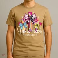 He Is Risen Jesus Christian Happy Easter Women T-Shirt thumb 3