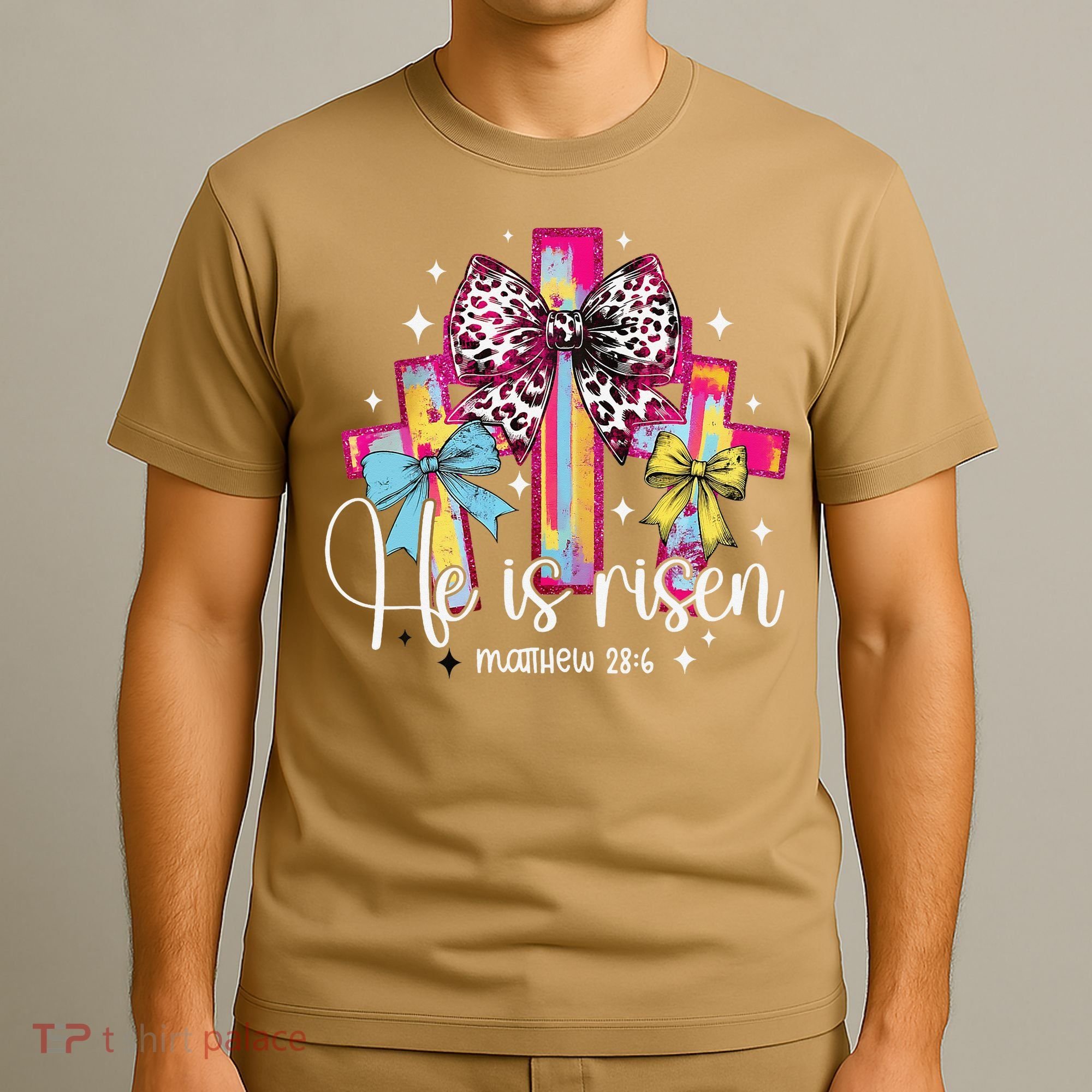 He Is Risen Jesus Christian Happy Easter Women T-Shirt