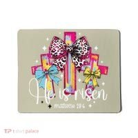 He Is Risen Jesus Christian Happy Easter Women Mousepad thumb 0