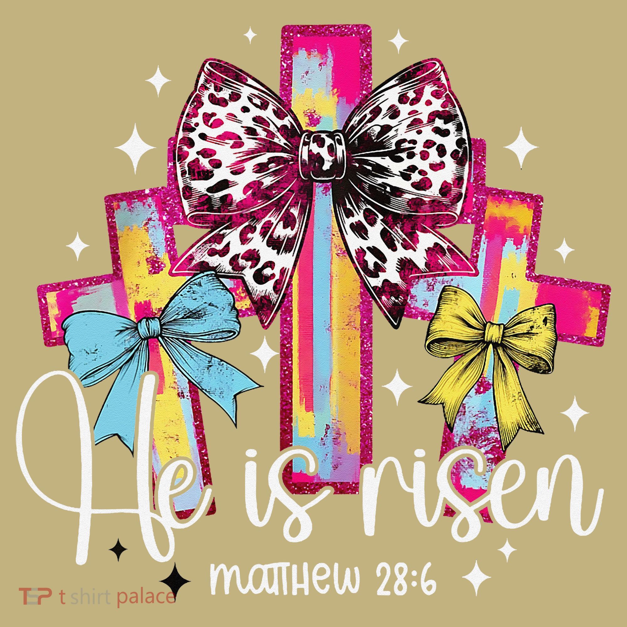 He Is Risen Jesus Christian Happy Easter Women Mousepad