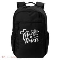 He Is Risen Easter Jesus Cross Backpack thumb 0