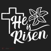 He Is Risen Easter Jesus Cross Tumbler thumb 3