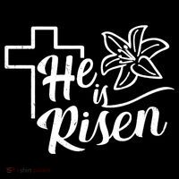 He Is Risen Easter Jesus Cross Visor thumb 3