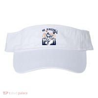 He Is Rizzin Basketball Jesus Retro Easter Christian Visor thumb 0