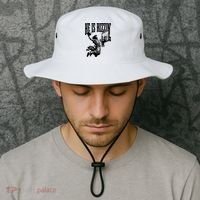He Is Rizzin Funny Jesus Basketball Bucket Hat thumb 2