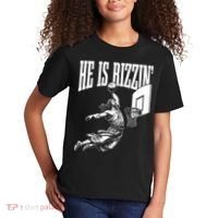 He Is Rizzin Funny Jesus Basketball Meme Kids T-Shirt thumb 2