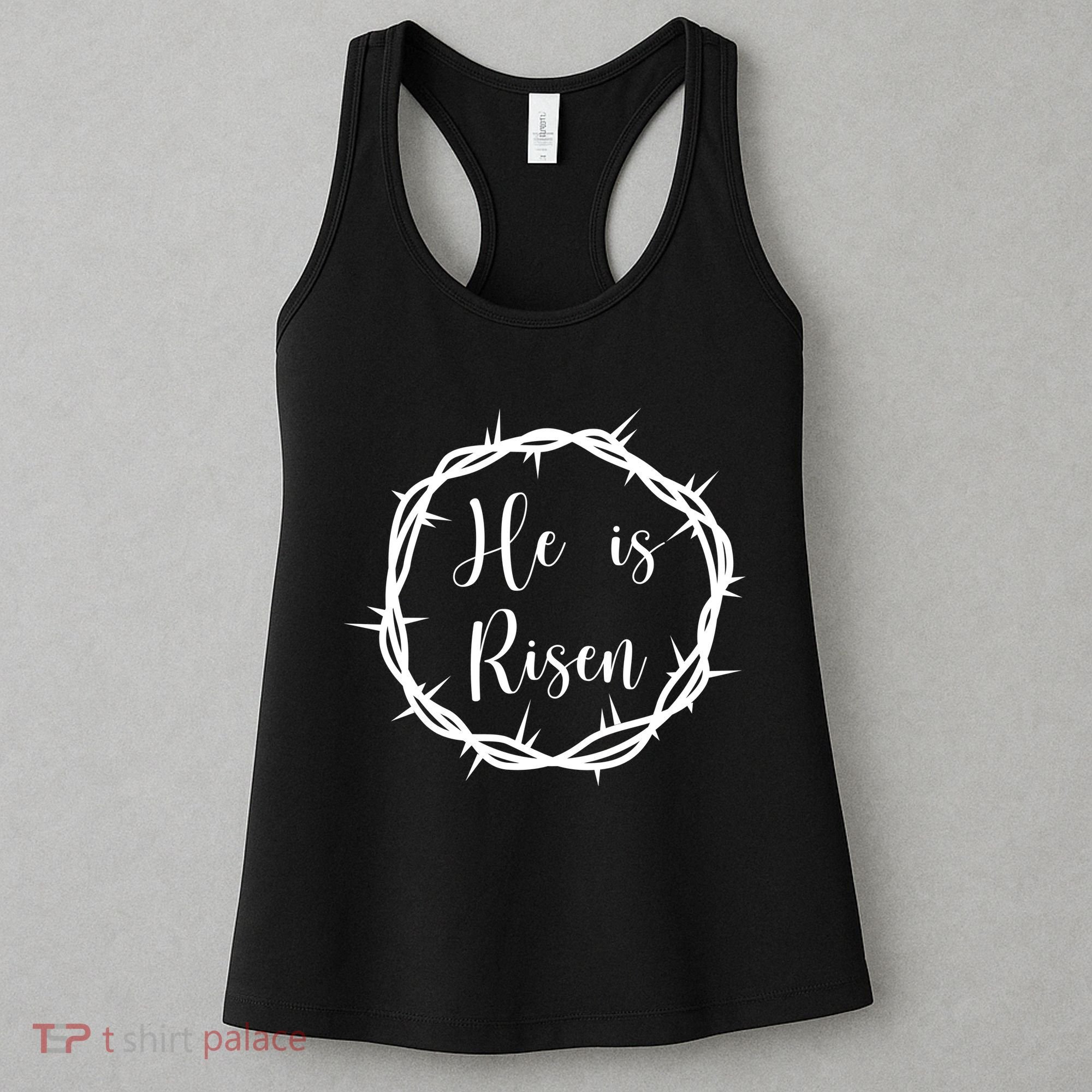 He Is Risen Easter Christ Women's Tank Top