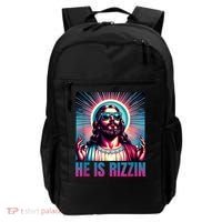 He Is Rizzin Jesus Is Rizzen Backpack thumb 0