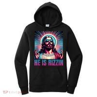 He Is Rizzin Jesus Is Rizzen Women's Hoodie thumb 0