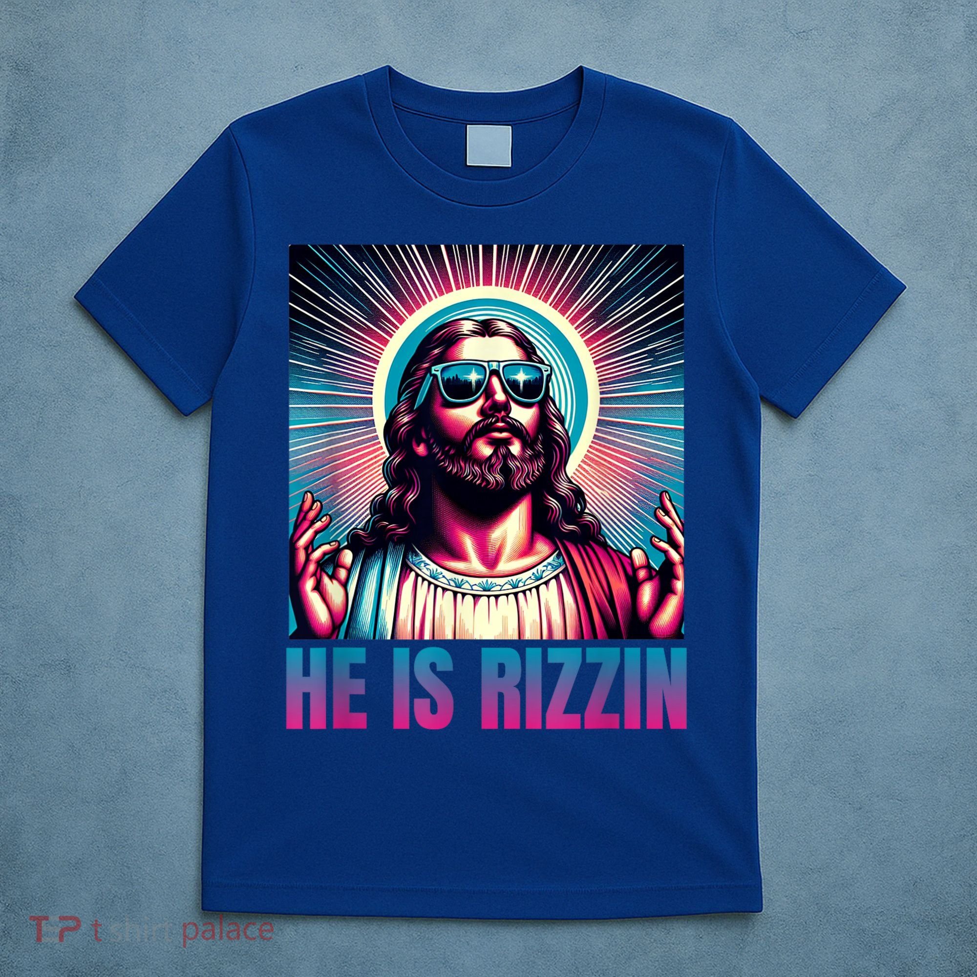 He Is Rizzin Jesus Is Rizzen T-Shirt