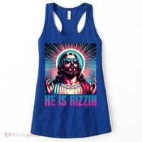 He Is Rizzin Jesus Is Rizzen Women's Tank Top thumb 0