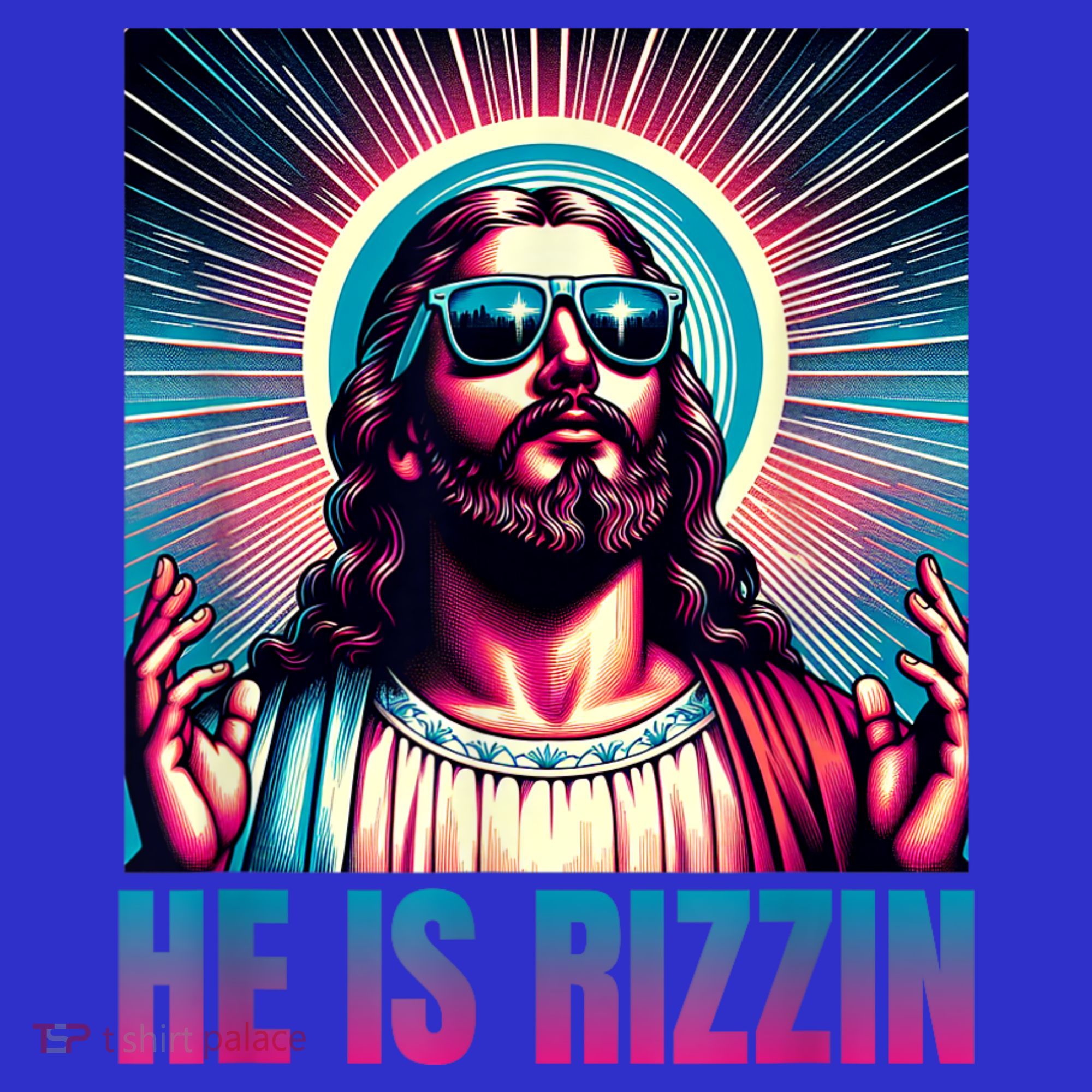 He Is Rizzin Jesus Is Rizzen Women's Tank Top