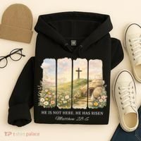 He Is Risen Hoodie thumb 4
