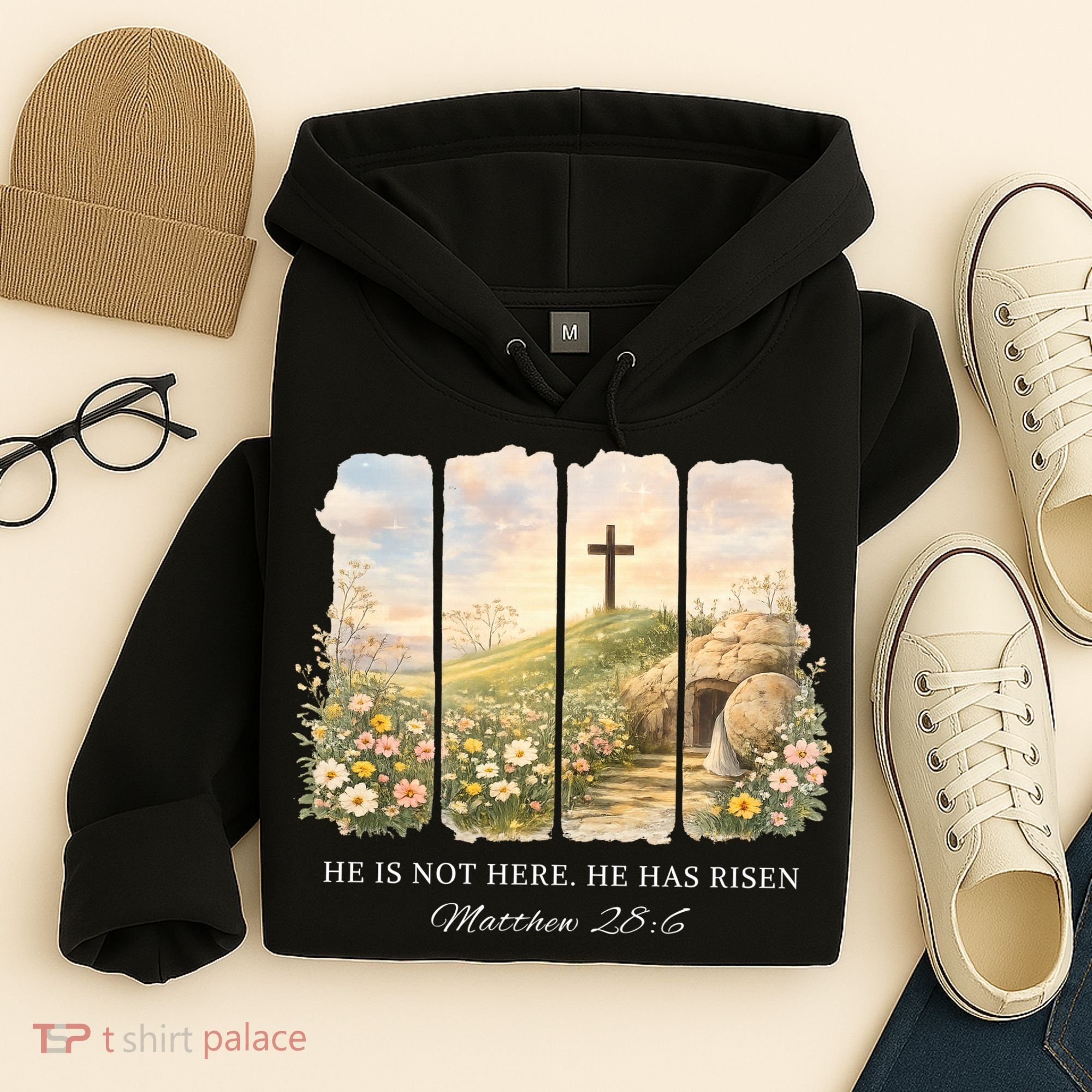 He Is Risen Hoodie