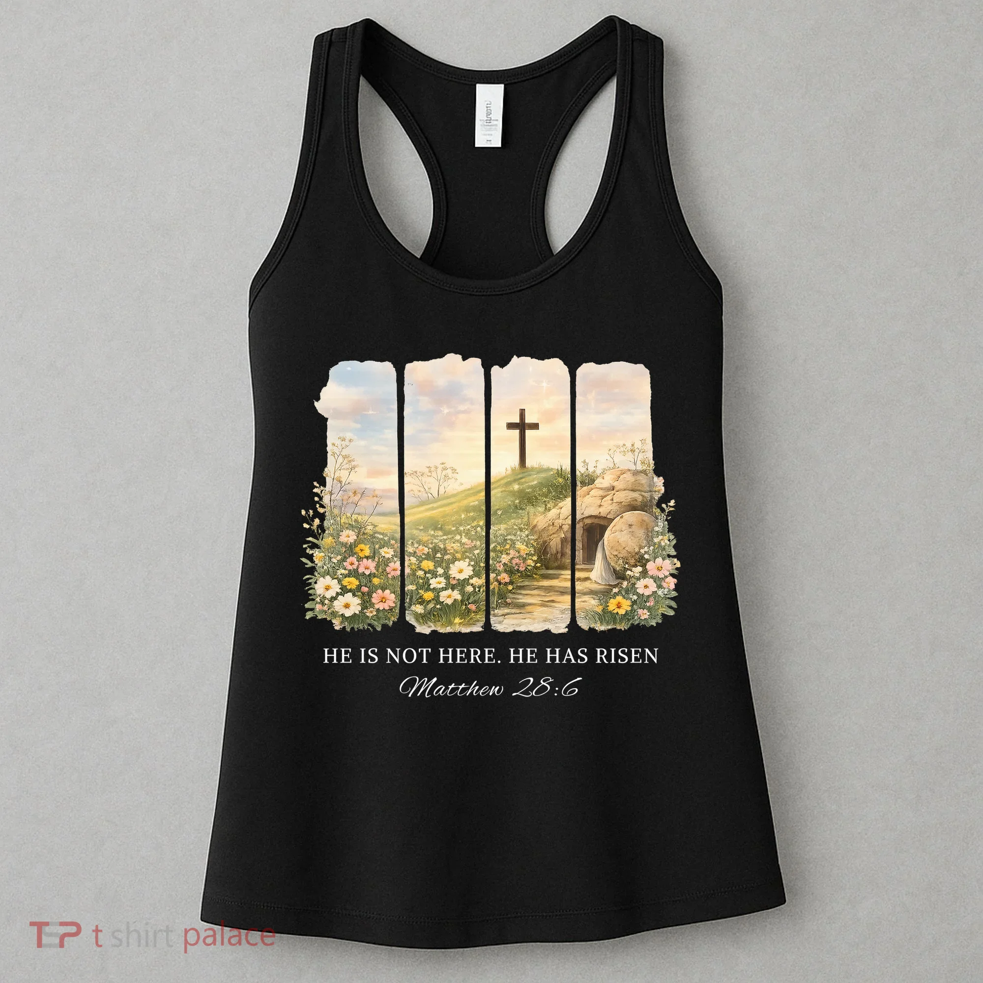 He Is Risen Women's Tank Top