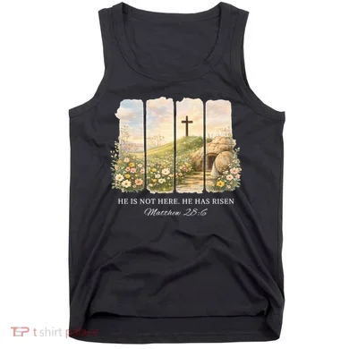 He Is Risen Tank Top